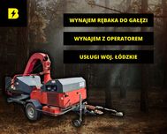 Rębak/Gałęziarka/Rozdrabniacz do gałęzi WYNAJEM