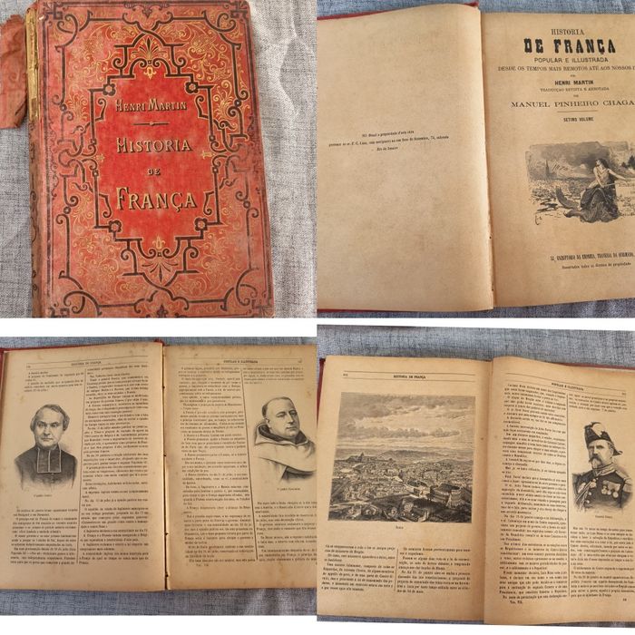 História de França - Henri Martin (7 volumes)