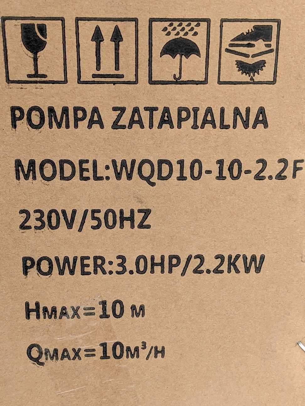 Pompa Zatapialne WQD 2.2 kwt