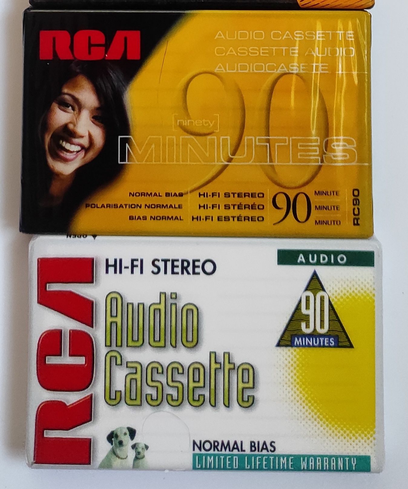 Аудиокассеты RCA, Scotch (60, 90) новые
