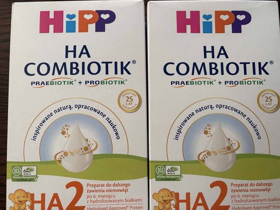 Mleko Hipp HA 2 Combiotik 10 szt x 350 g cena za całość