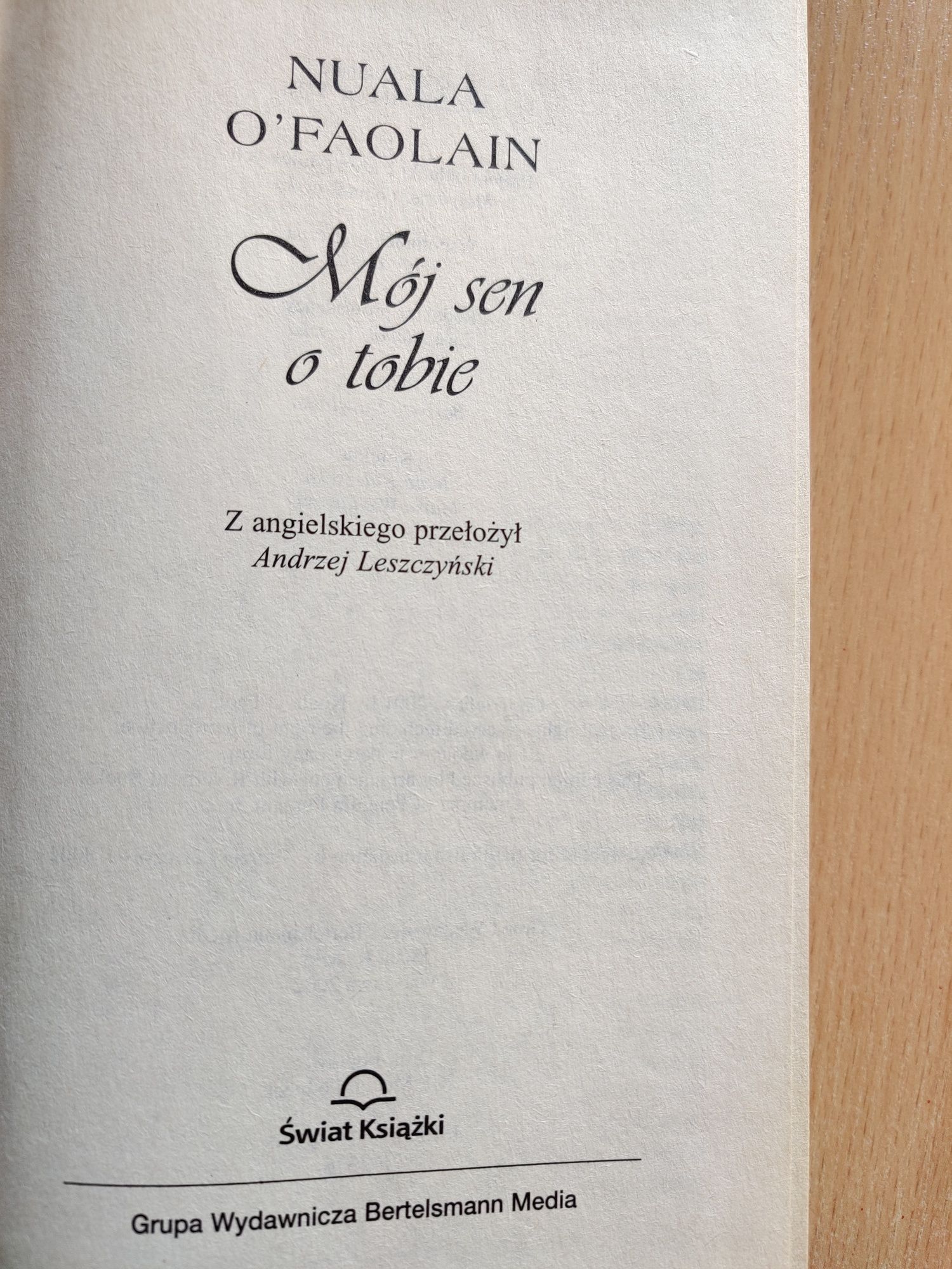 Mój sen o Tobie. Nuala O'Faolain
