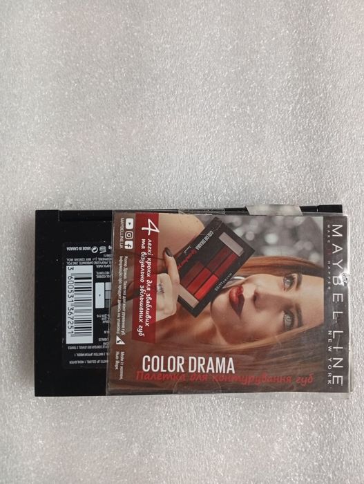 Maybelline New York Палетка для контурирования губ