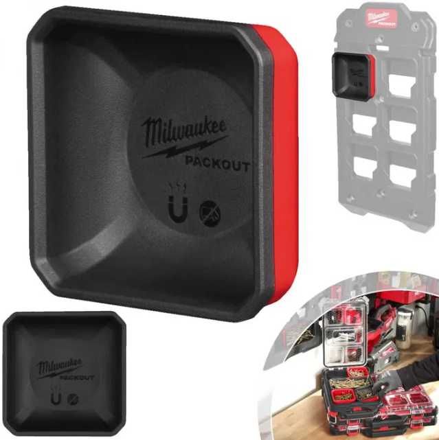 Магнітна тарілка MILWAUKEE Packout - 10x10 см, 10х20 см