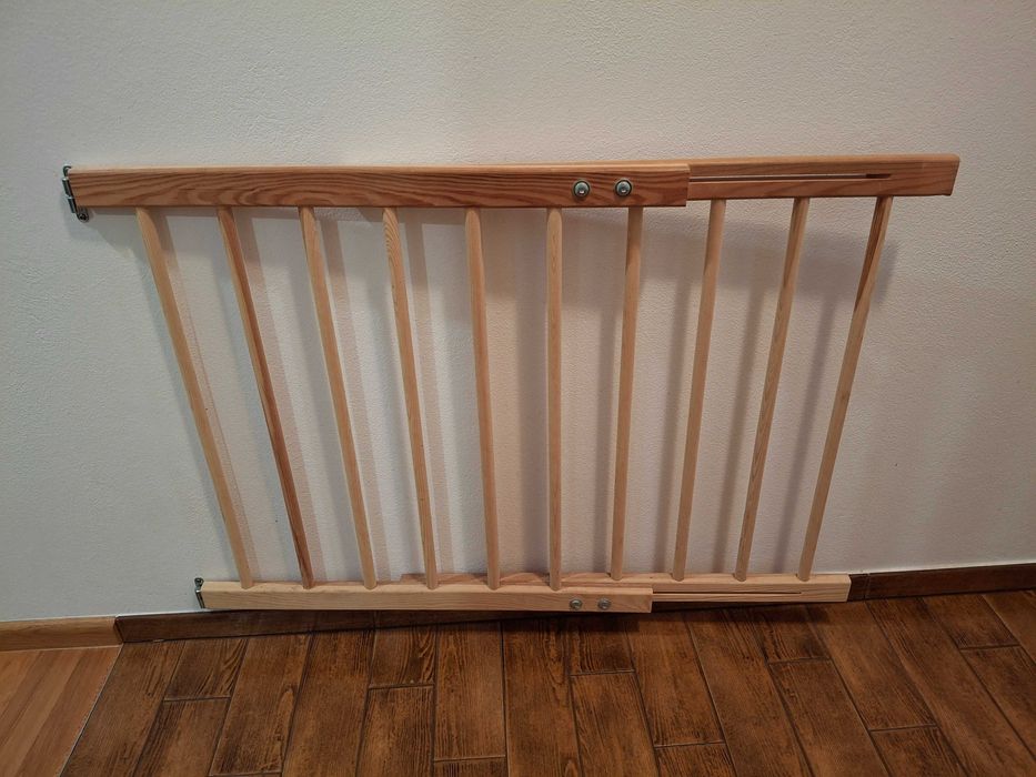 Barierka/bramka zabezpieczająca regulowana szerokość (75cm-120cm)