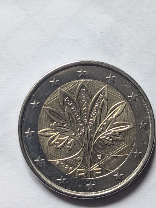 2 евро Франції новий дізайн