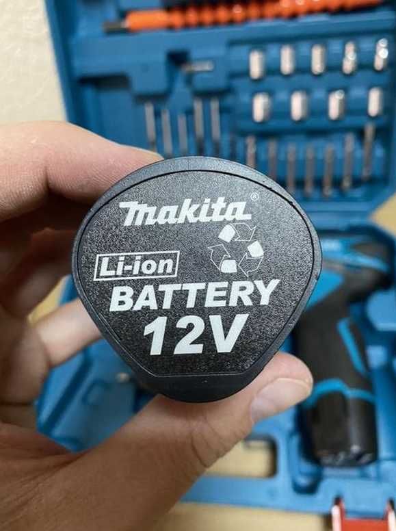 Аккумуляторный шуруповёрт 12V с набором makita df330dwe