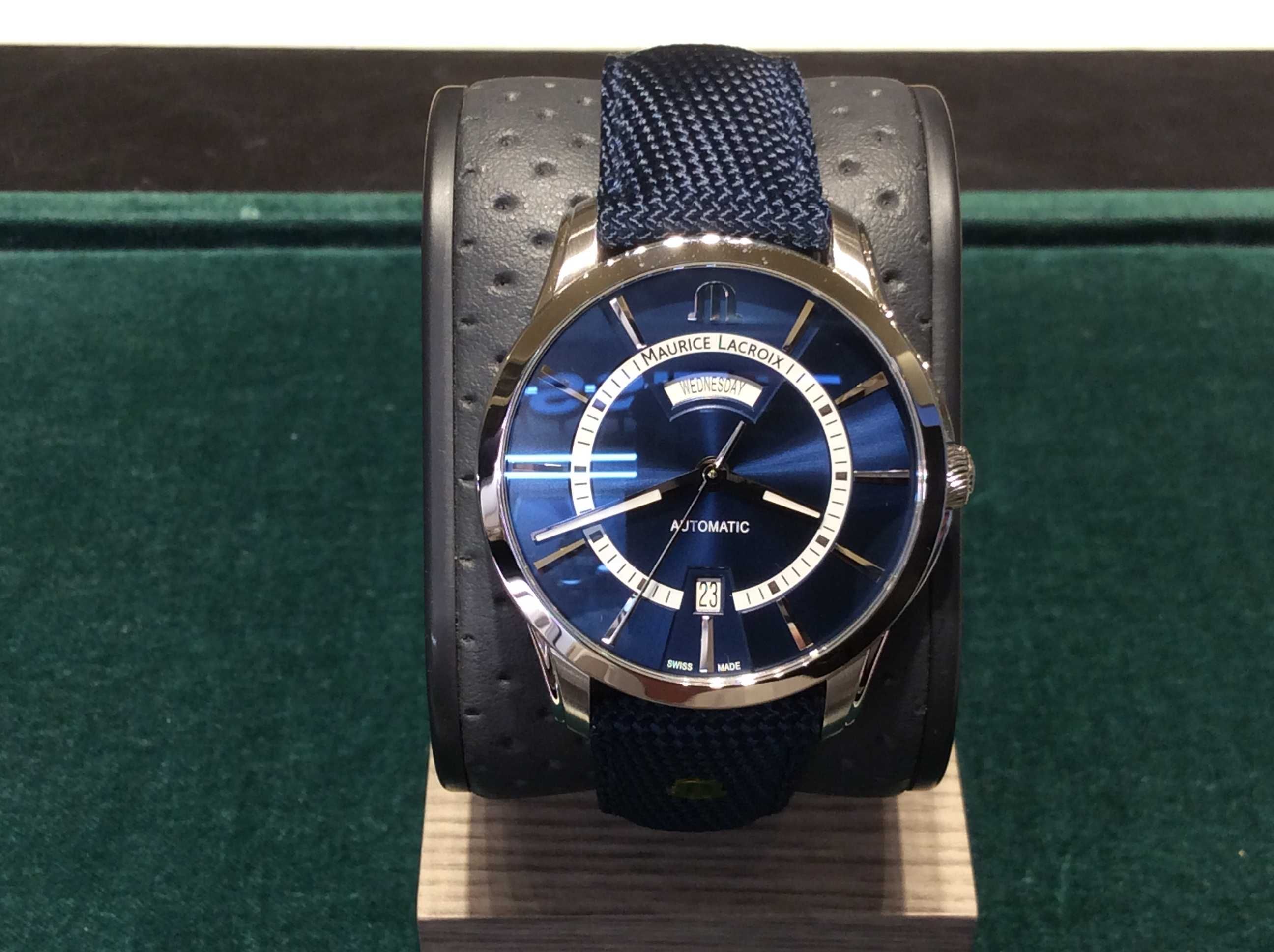 Nowy Maurice Lacroix PT6358-SS004-431 Pontos Automatic Day-Date