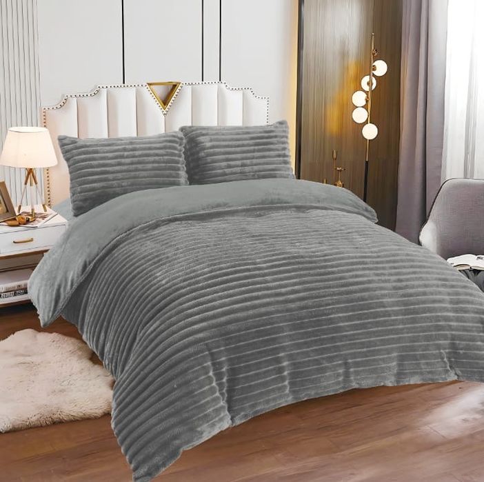 Тепленькі плюшеві комплекти постільної білизни «Королівський Шарпей»