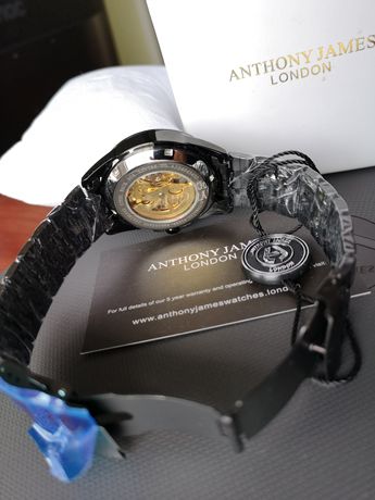 Zegarek Autonatic 21 kamieni męski duży automat AJ widoczny mechanizm