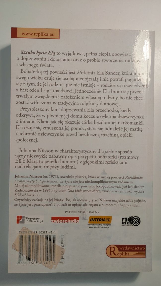 Sztuka bycia Elą - Johanna Nilsson