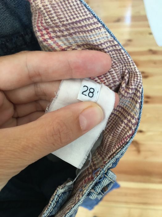 Calças de ganga tamanho 38, Indian Rose