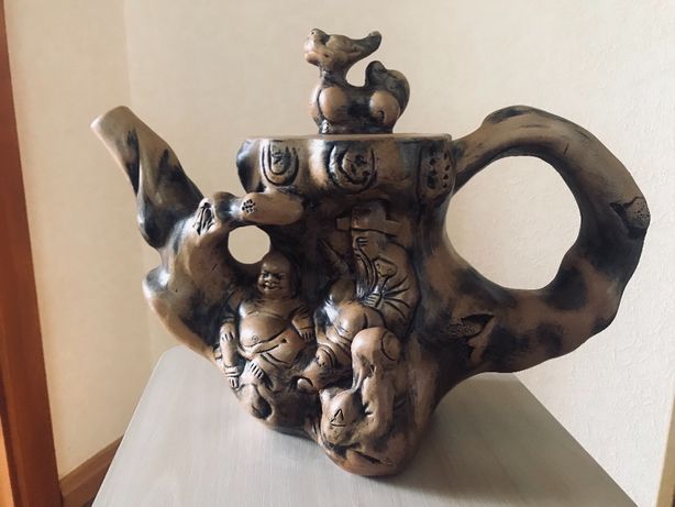 Глиняные китайские чайники ручной работы