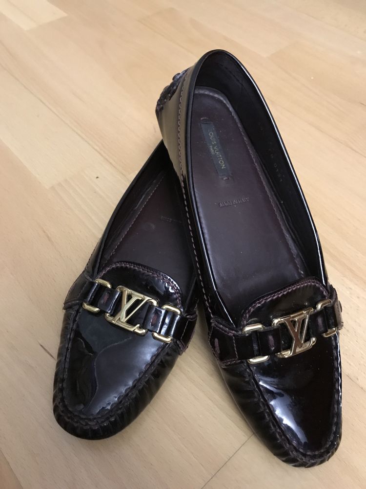 Мокасины  Louis Vuitton  италия Оригинал туфли лоферы