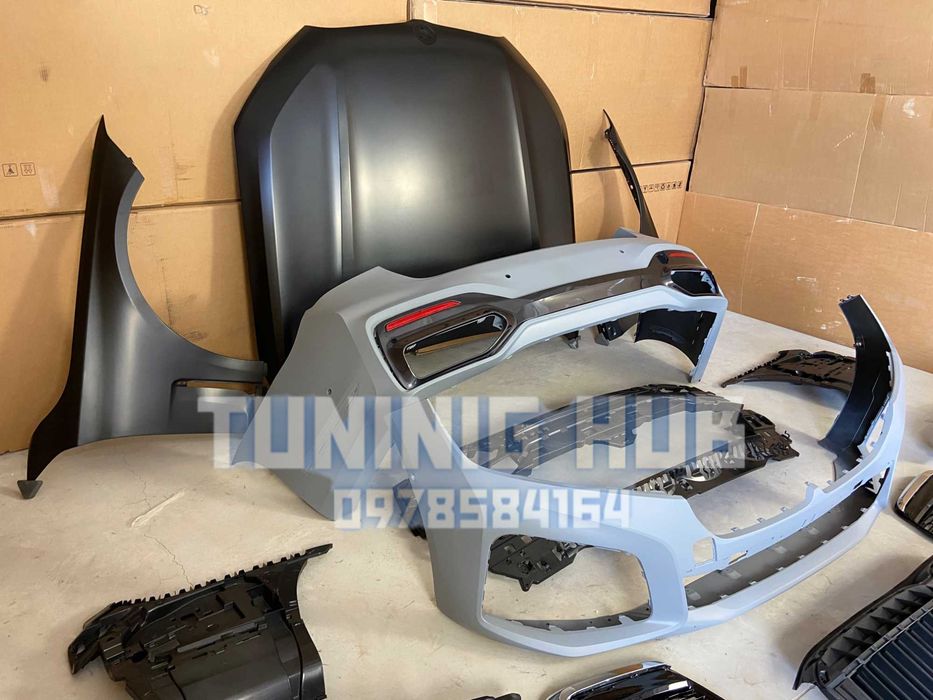 Комплект рестайлинга bmw g11 g12 обвес M Paket бмв г11 + Оптика