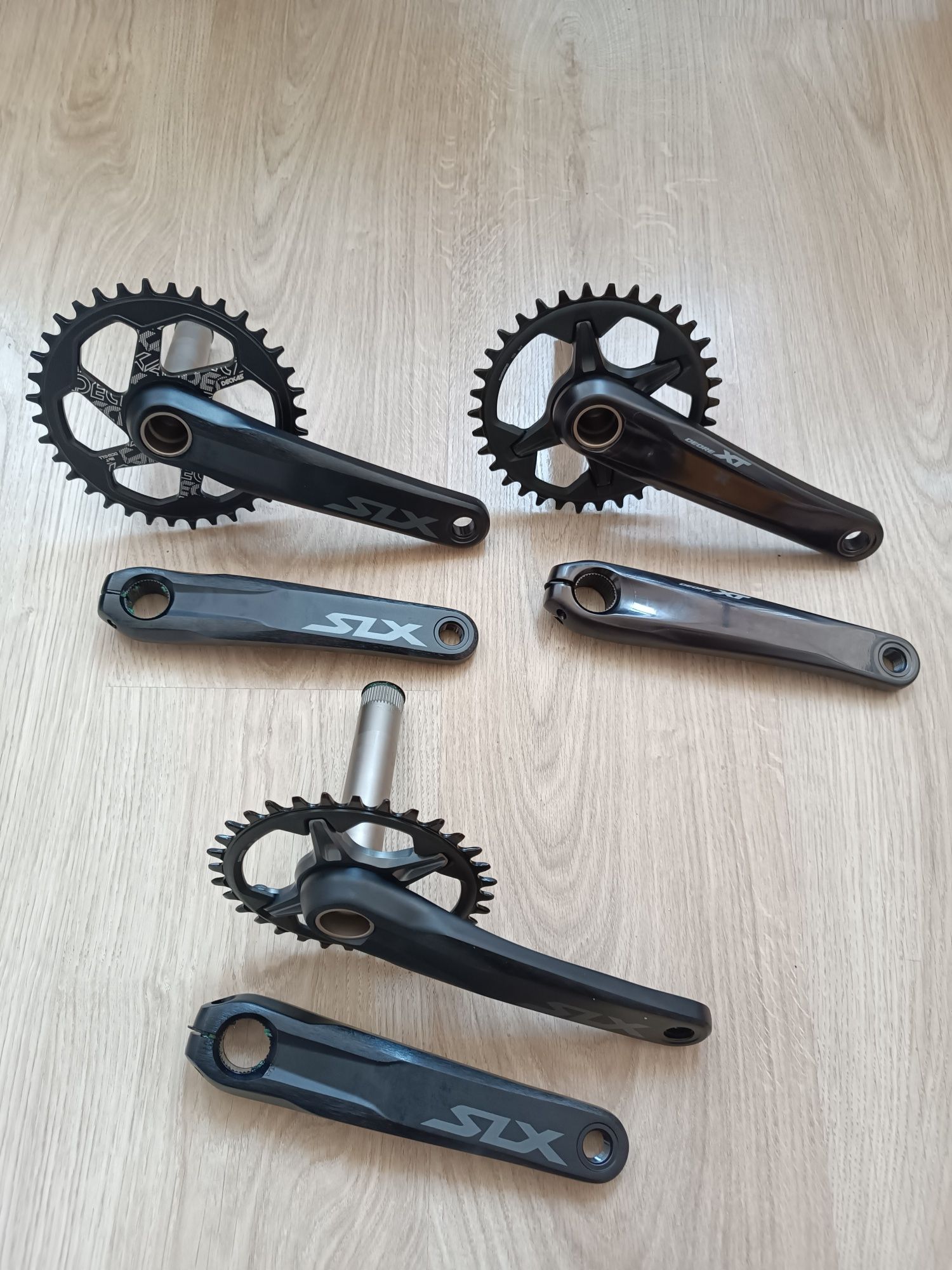 Шатуны Shimano SLX, XT M7100 175mm 32t