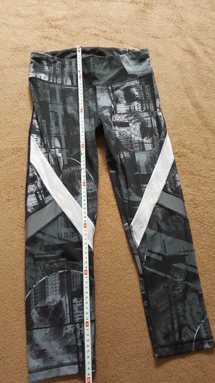 Reebok S legginsy krótkie damskie 3/4 rybaczki