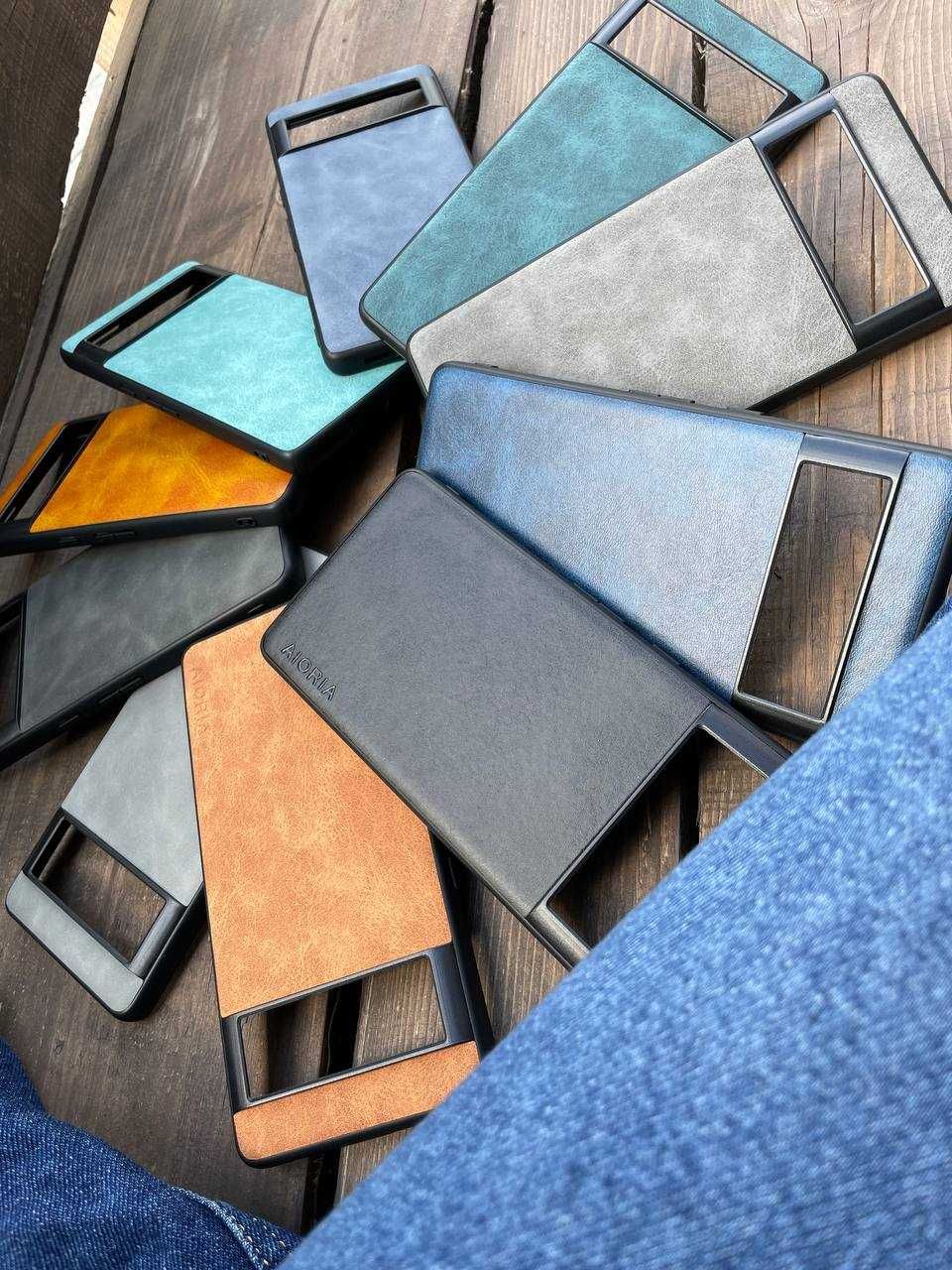 Противоударный чехол все модели Google Pixel 6 Pro Leather AIORIA