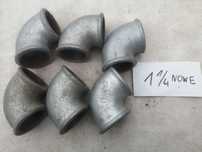 Kolanko stalowe ocynkowane  GW 1 1/4 - GW 1 1/4 NOWE 5/4 - 5/4 6szt