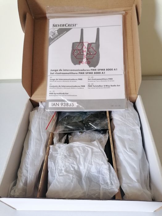 Intercomunicadores PMR da SILVERCREST