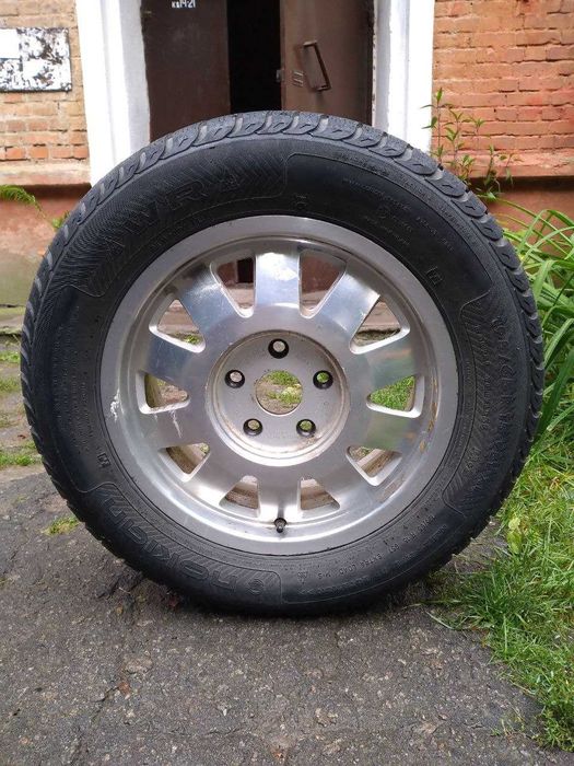 Диски r15 5x112 Audi,Skoda,Volkswagen, комплект 4 шт з резиною
