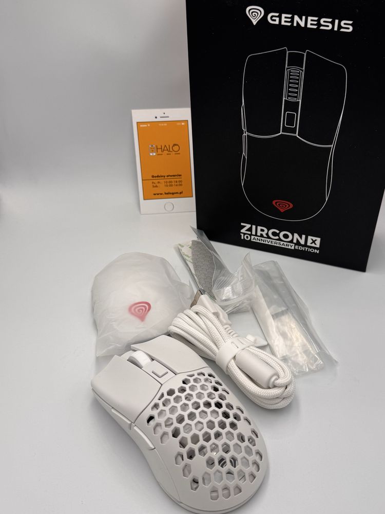 Mysz GENESIS ZIRCON X 10 Anniversary Edition od Halogsm