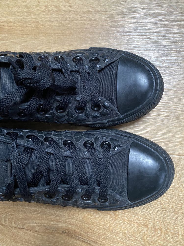 Converse tenisówki damskie czarne 37,5 idealne