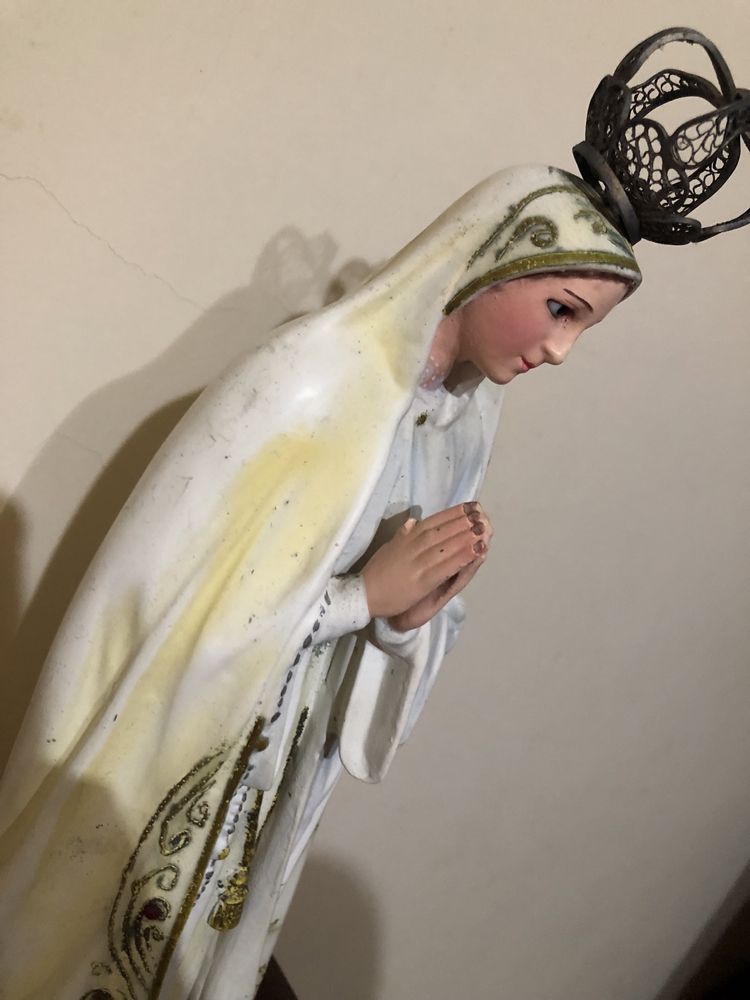 Imagem da Nossa Senhora Fatima muito antiga