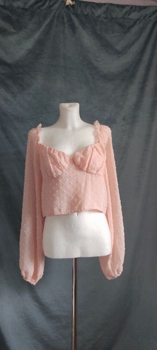Bluzka crop top Prettylittlething rozm.  XL