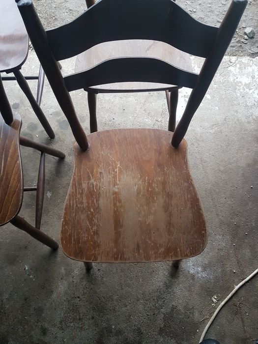 Krzesła gięte Radomsko prl