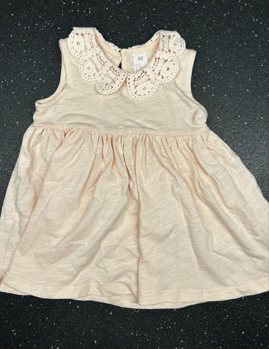 H&M сукня для дівчинки, р.68 (персикова)