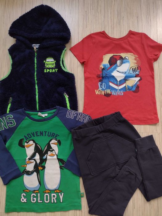 Paczka ubrań dla chłopca, rozmiar 116 #2 ~ CENA ZA CAŁOŚĆ