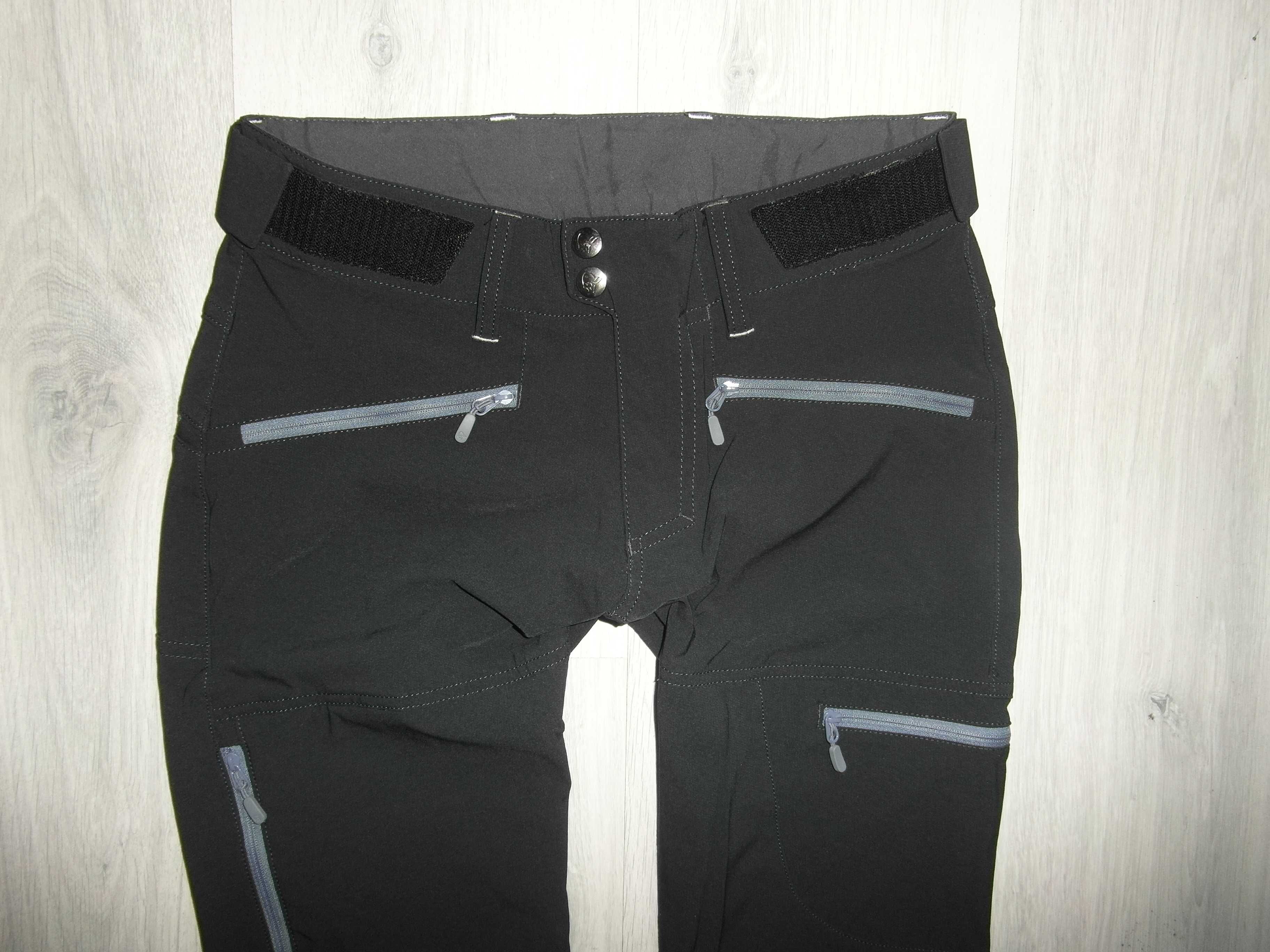 Norrona Falketind Spodnie Damskie Softshellowe Techniczna XS BDB