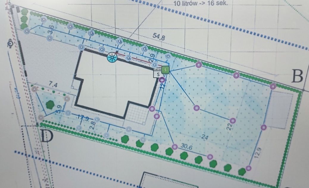 Projekt nawodnienia ogrodu