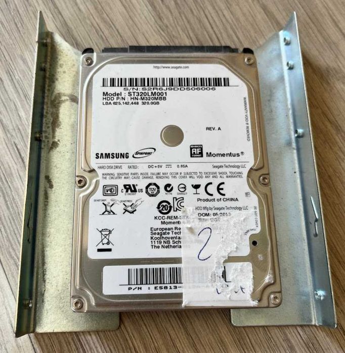 Dysk SAMSUNG 320GB 2,5"