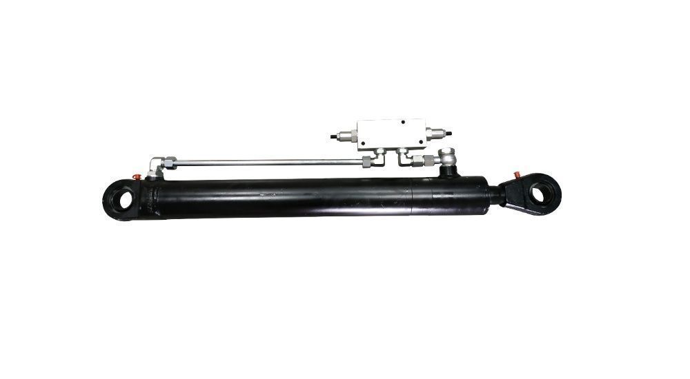 Siłownik Hydrauliczny 63x36 skok 400 z zaworem regulowanym 3/8 [7666]
