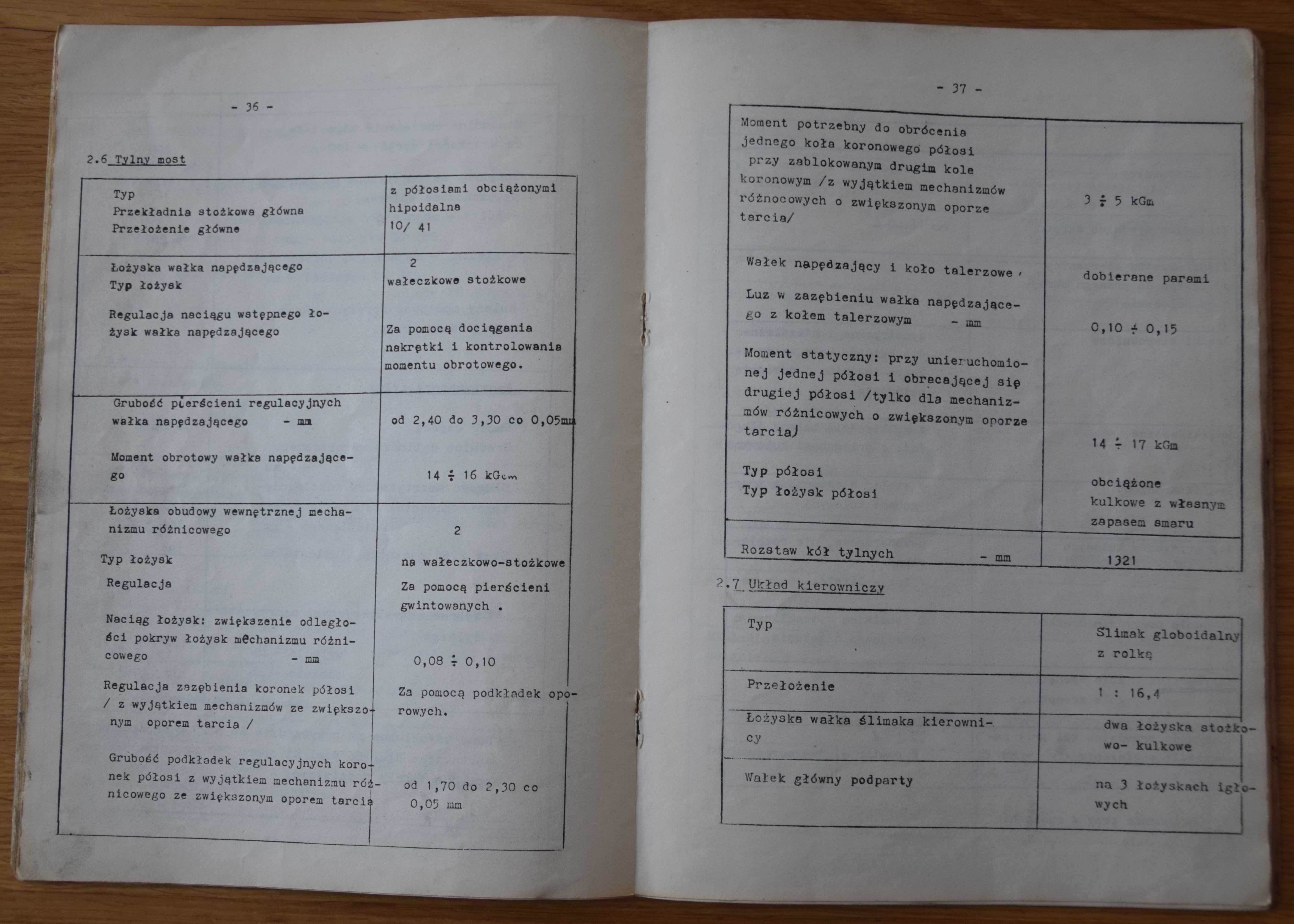 Dane Technichne Polski Fiat 132P RZADKOŚĆ