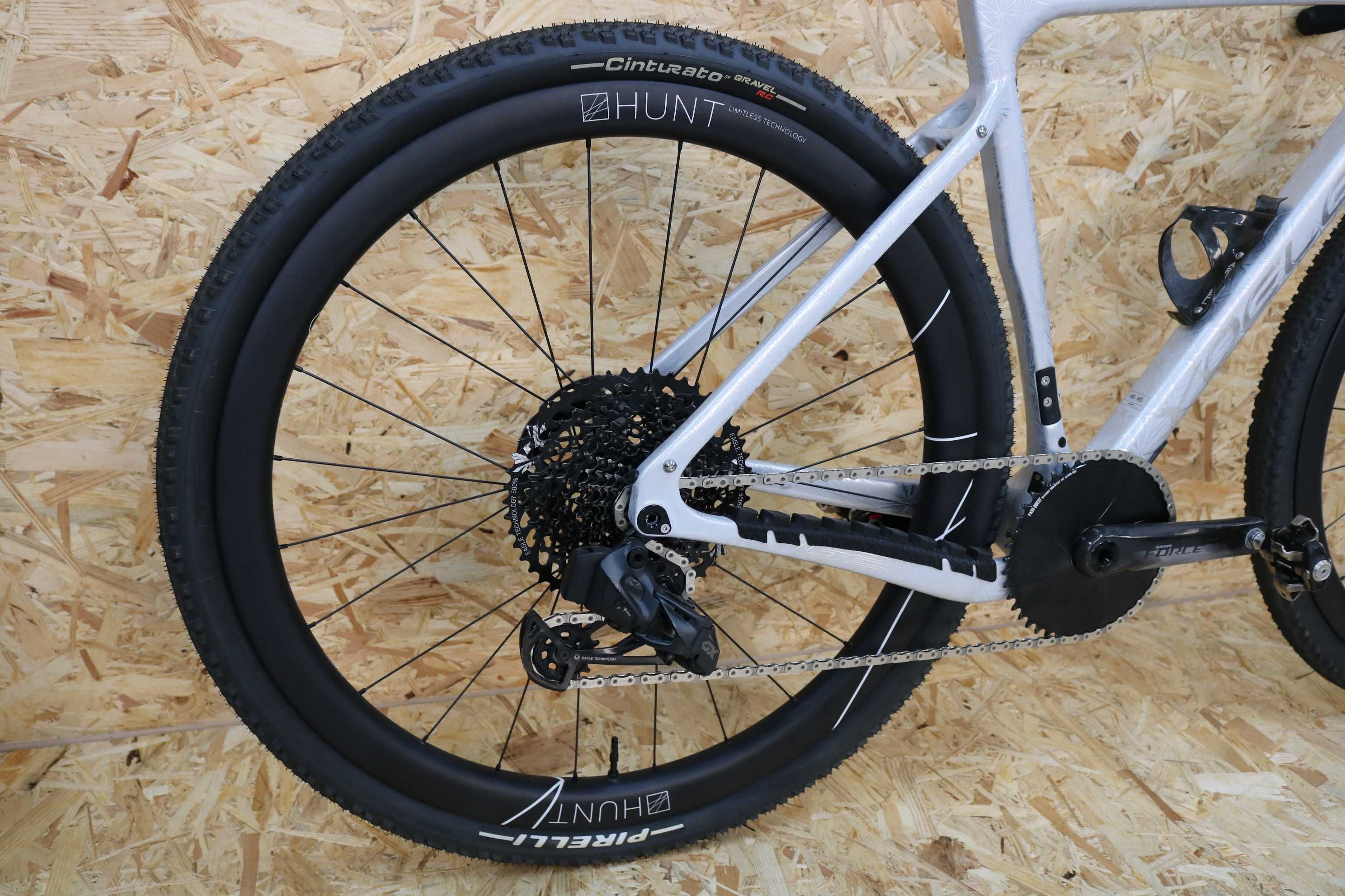 Bicicleta Gravel Yoeleo G21 - Sram Force AXS - Rodas HUNT carbono