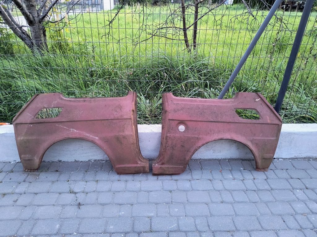 Błotnik tył lewy oraz prawy Fiat 126p wąski wlot