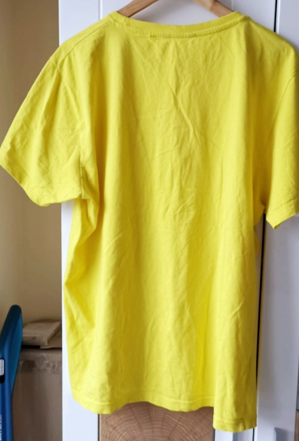 Żółty T-shirt Cropp, XL