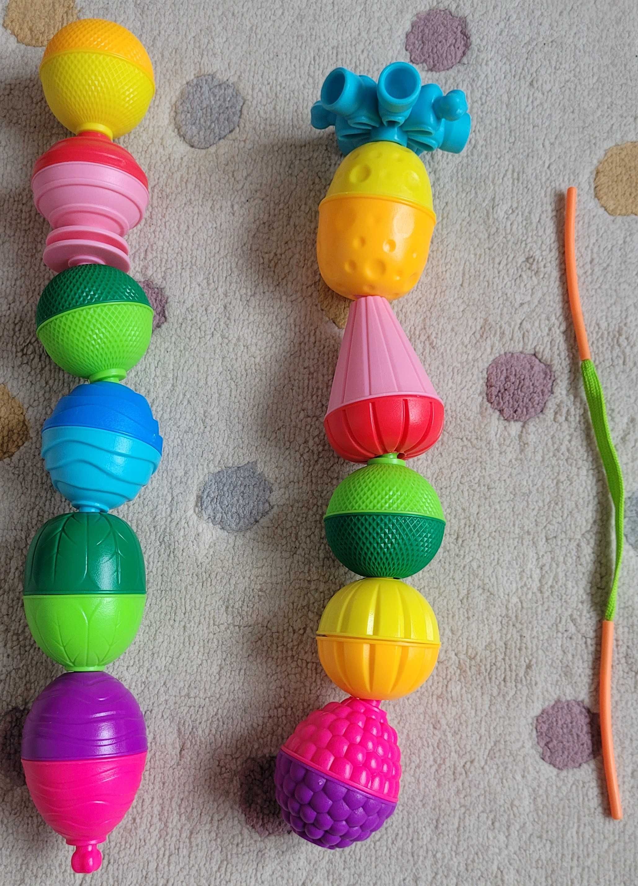 Kulko klocki sensoryczne Lalaboom 24 elementy