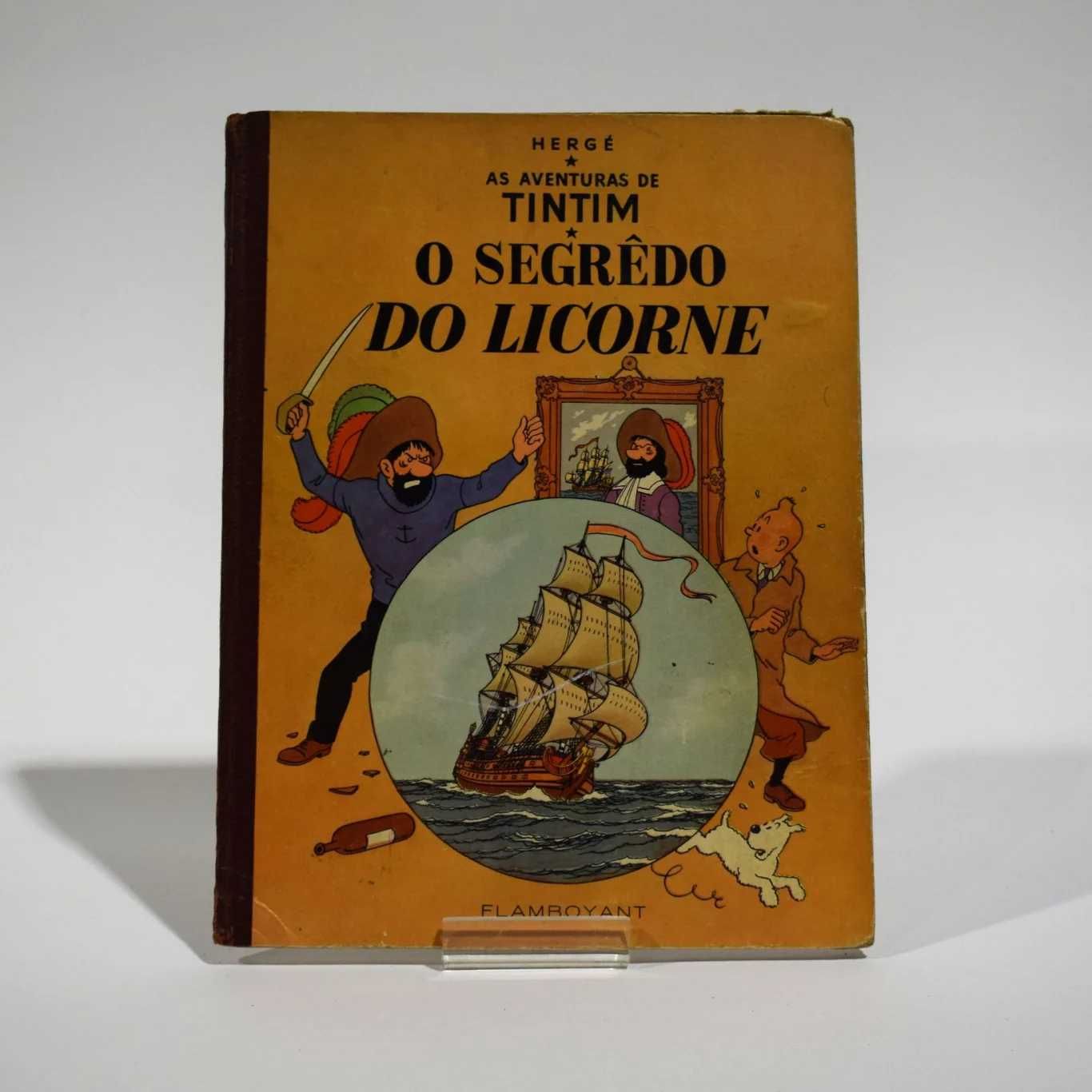3 livros tintin capa dura flamboyant