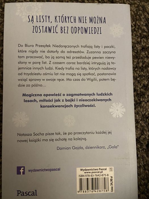 Biuro Przesyłek Niedoręczonych Natasza Socha