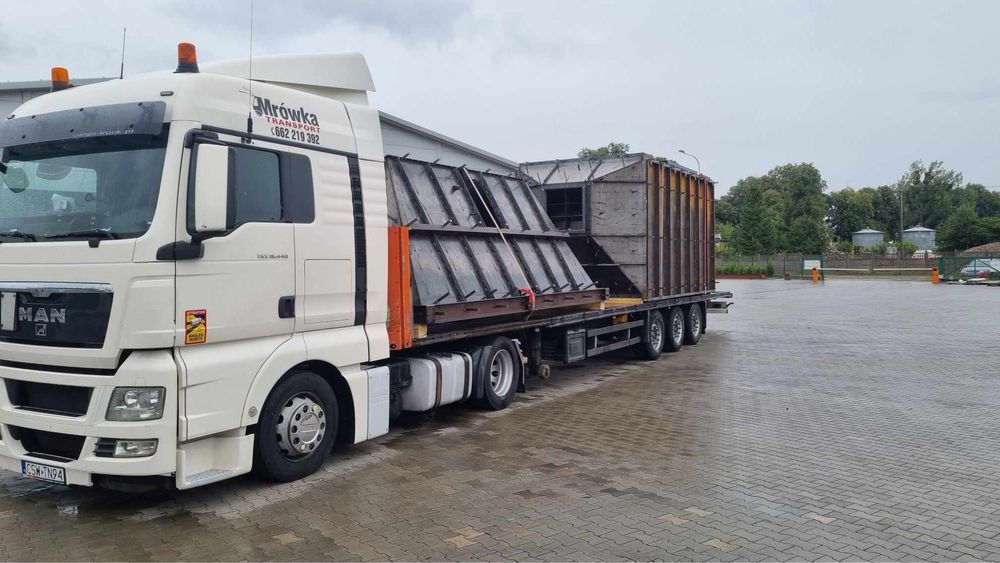 Transport gabaryty platformy