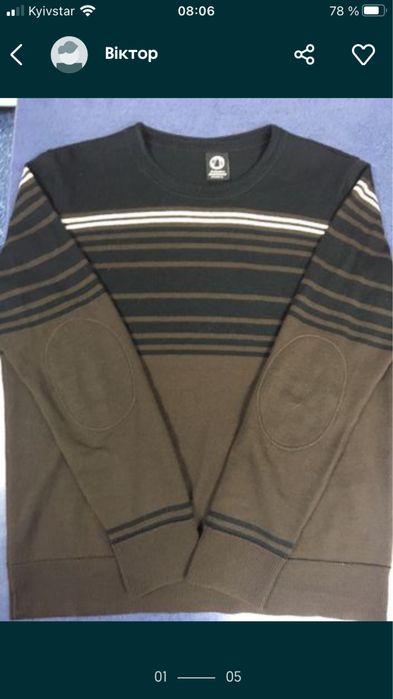 Продам свитер оригинал Италия.