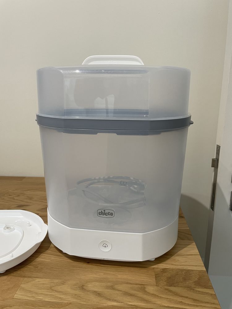 Chicco - Esterilizador Elétrico a Vapor 3 em 1