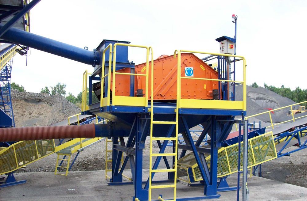 Przesiewacz przenośnik odwadniacz płuczka kosz konstrukcje stalowe