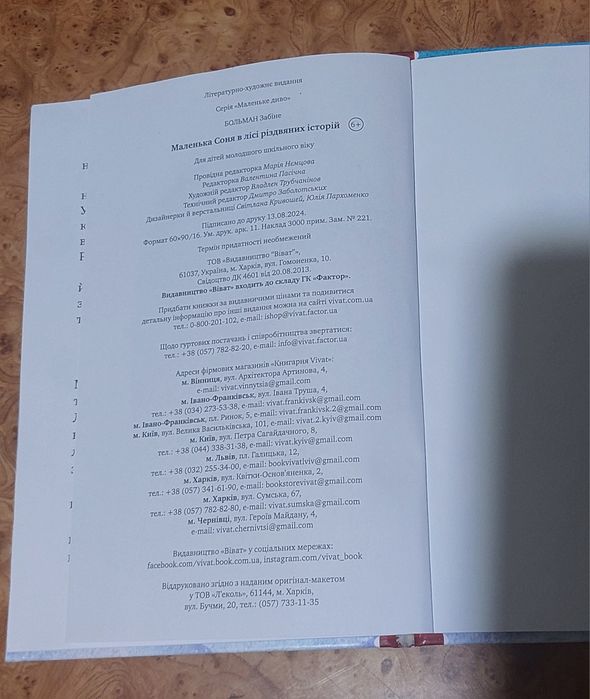 Книга Маленька Соня в лісі різдвяних історій
