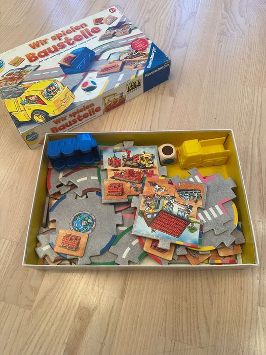 гра Будівельний майданчик Ravensburger Construction Site Вантажівки