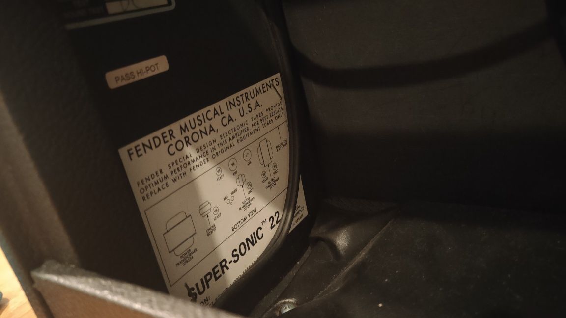 Fender Supersonic 22 combo